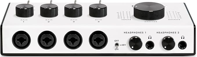 Blackstar Polar 4 - 4-channel 4-in/8-out USB-C Guitar Audio Interface w/ 4 Microphone Preamps and 2 Headphone Outputs