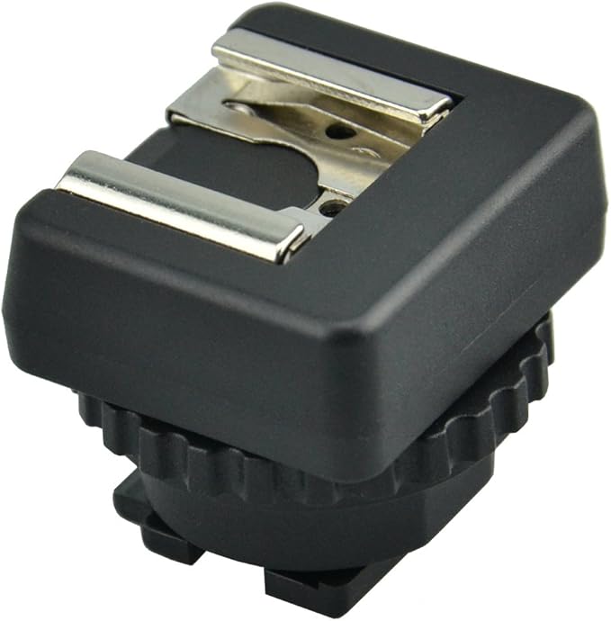 JJC MSA-MIS Standard Cold Shoe Adapter Converter for Sony Multi Interface Shoe Camcorder (Black)