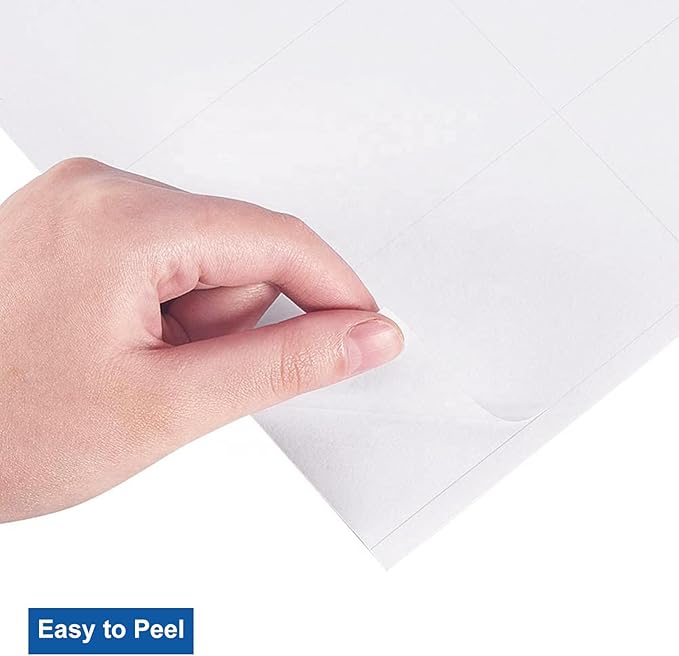 2" x 4" Shipping Address Labels for Laser Inkjet Printer, Mailing Label White for Package or Envelope, Printable Label Sheet 5163 8163 (50 Sheets 500 Labels)