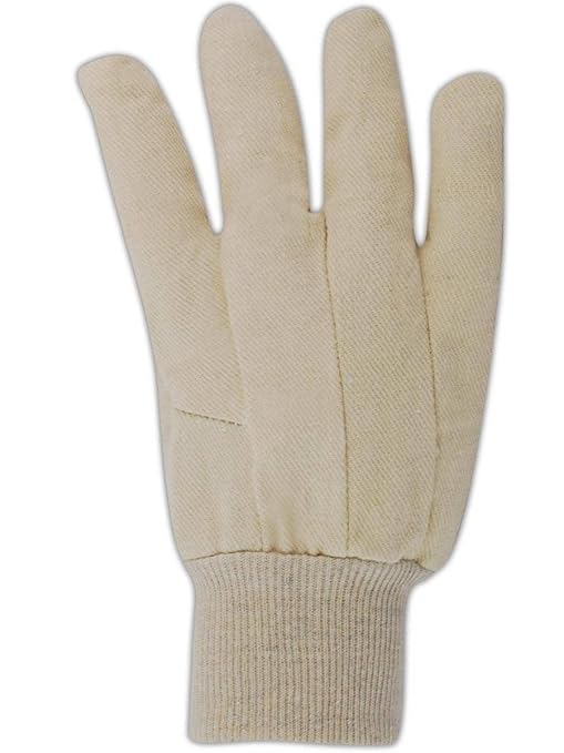 MAGID T103C MultiMaster T103 10 oz. Clute Pattern Wing Thumb Canvas Gloves, Ladies (Fits Medium), Natural , Ladies (Fits Medium) (Pack of 12)