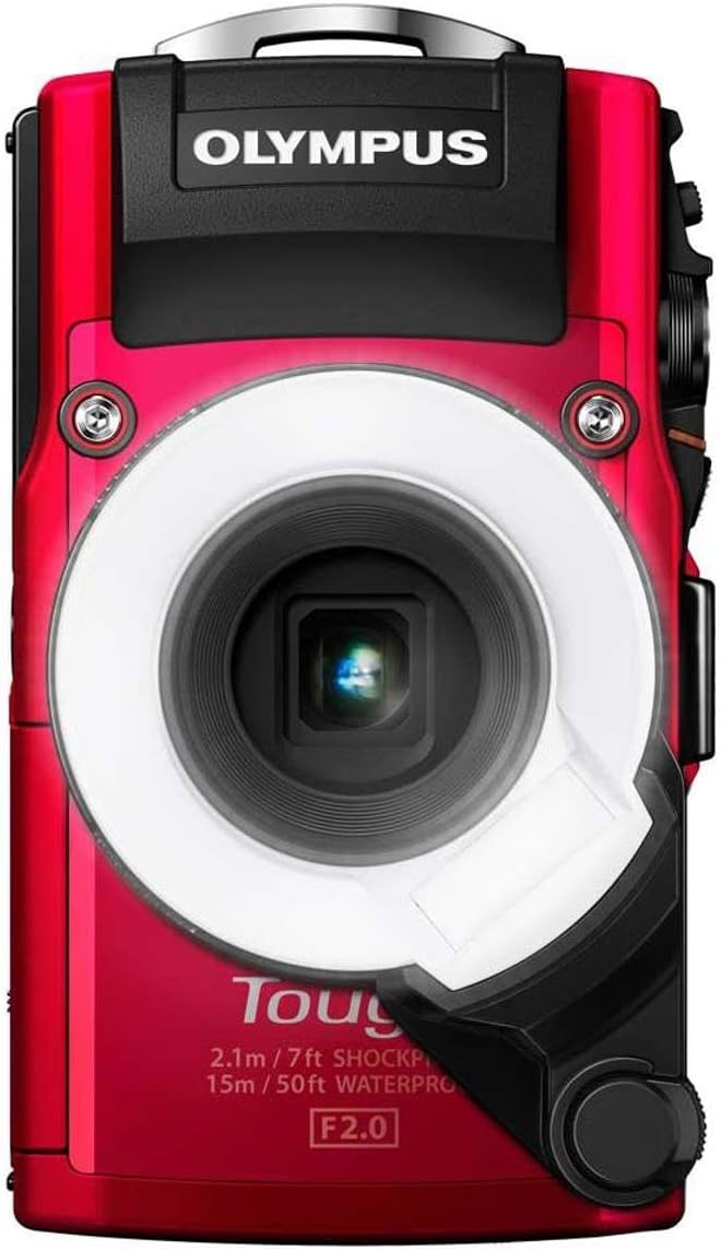 OM SYSTEM Olympus FD-1 Waterproof Flash Diffuser, White for TG-Series Cameras