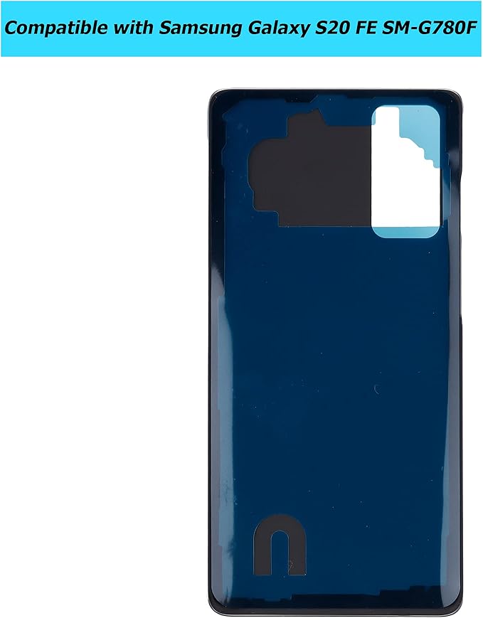 Replacement Battery Door Cover Back Cover Kompatibel for Samsung Galaxy S20 FE SM-G780F, SM-G780F/DSM, SM-G780G SM-G781B SM-G781U SM-G781W Cloud Navy Akkudeckel