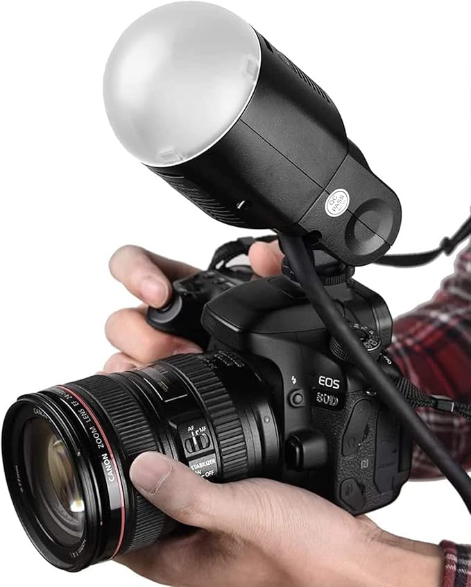 Godox AK-R11 Flash Diffuser Dome for Godox V1/V1pro/V100/AD100Pro Flash,Use with Godox H200R Compatible for AD200 AD200Pro AD200Pro II