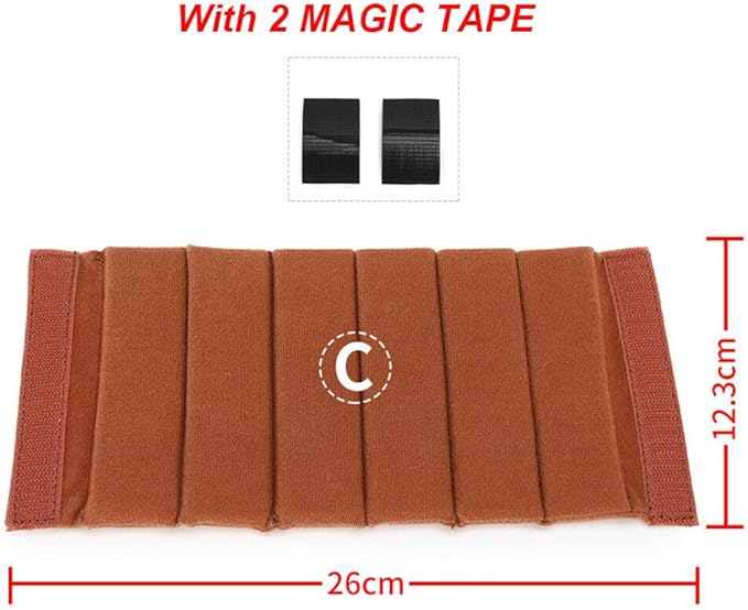 4-Pack Camera Bag Case Insert Partition Divider Separator Pad Protective Lens Camera Bag Dividers Inserts Compatible with Canon Sony etc...