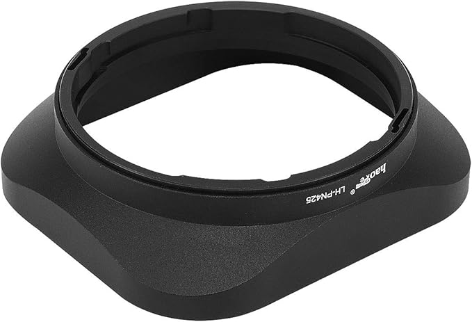 Haoge LH-PN425 Bayonet Square Metal Lens Hood for Sigma 45mm F2.8 DG DN 24mm F3.5 90mm F2.8 DG DN Lens