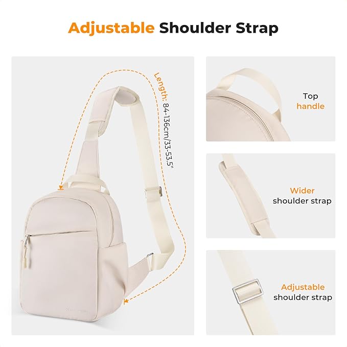 K&F CONCEPT Small Camera Bag for Photographer, Camera Sling Crossbody bag for DSLR/SLR/Mirrorless Camera, Compact Camera Case for Men and Women