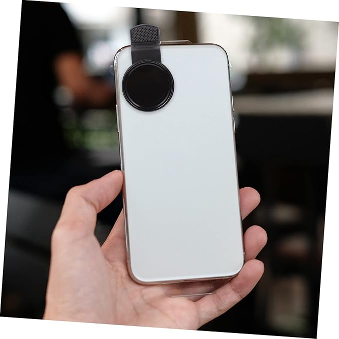 HOMSFOU 3sets Neutral Density Lens Filter for Smartphones Clip Photo Beautify Accessory for Versatile Photography Scenarios Lightweight and Easy to Install