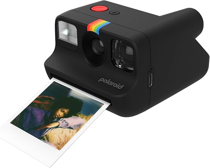 Polaroid Go Generation 2 - Mini Instant Camera + Film Bundle (16 Photos Included) - Black (6280)