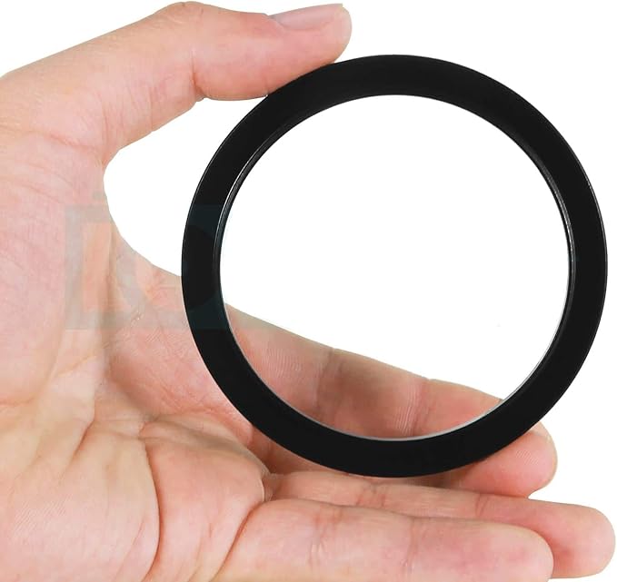 40.5mm-55mm Step Up Ring 40.5mm Lens to 55mm Filter (2 Pack), WH1916 Camera Lens Filter Adapter Ring Lens Converter Accessories