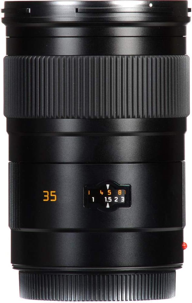 Leica Summarit-S 35mm f/2.5 ASPH Lens (11064) + 64GB Memory Card + Padded Lens Case + Filter Kit + Backpack + Full Size Monopod + Cleaning Set + Cap Keeper + Hand Strap