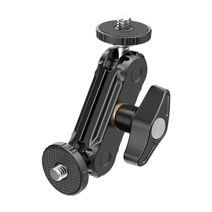 Ulanzi U Rig Pro Video Rig for iPhone, Phone Stabilizer Rig w Triple Cold Shoe Mount+ Magic Arm with Double Ballhead 1/4" Screw