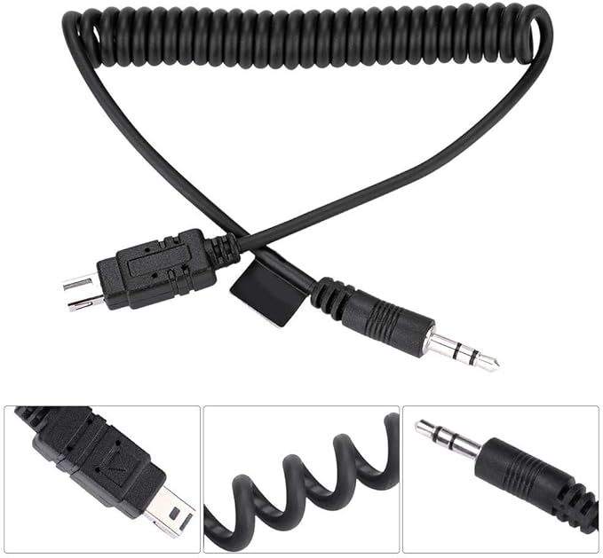 MC DC2 0.5m Camera Remote Shutter Release Connecting Cord Cable for n. (3.5mm N3)