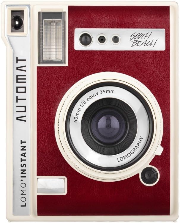 Lomography Lomo'Instant Automat South Beach + 3 Lenses - Instant Film Camera Compatible for Fujifilm Instax Mini Film