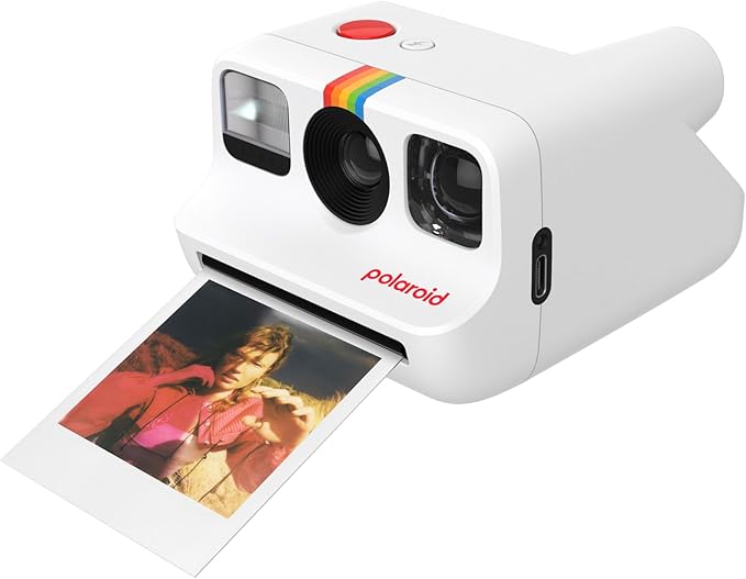 Polaroid Go Generation 2 - Mini Instant Film Camera - White (9097) - Only Compatible with Go Film