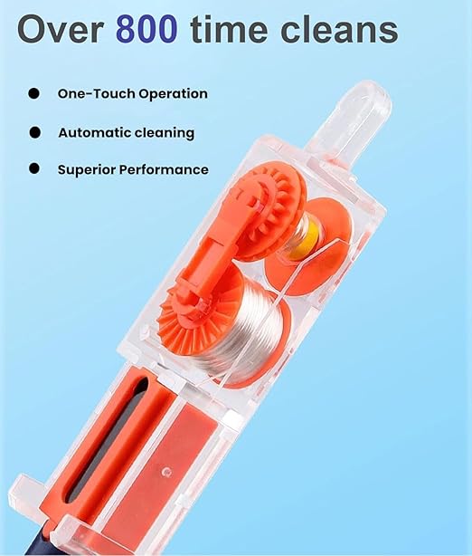 Zenithra Fiber Optic Cleaner,2PCS Fiber Optic Cleaning Pen 1.25mm Ferrules LC/MU FTTH Connector Cleaning Tools with 800+ Times