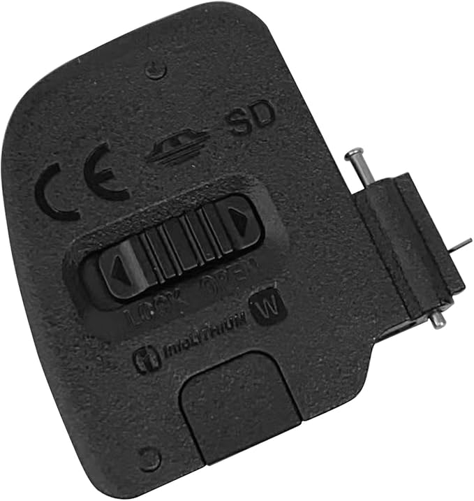 Replacement Battery Door Cover, Camera Battery Door Cover Battery Door Protective Lid Battery Compartment Replacement Lid Cover for A6000 ILCE 6000 Camera