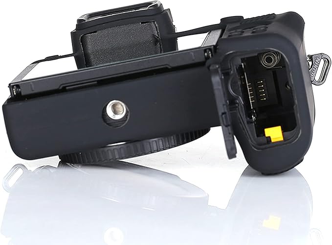 Professional Secure Silicone Camera Case Cover Housing Body Skin for Nikon Z50 Z 50 Mirrorless Digital Camera (Black)