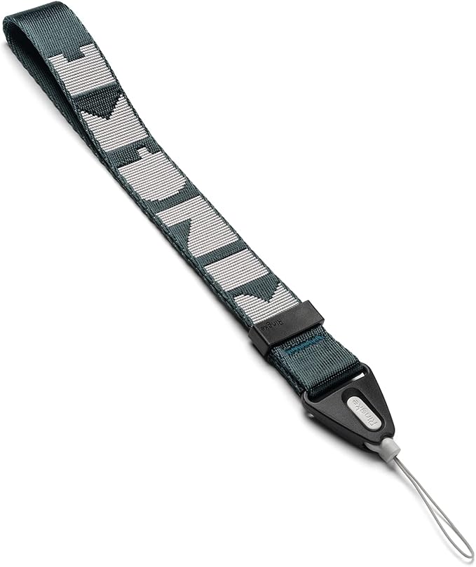 Ringke Hand Strap [Phone Wrist Strap] Designed for Camera Strap and Phone Strap, Adjustable Sturdy Universal Lanyard Compatible with Camera and Phone Case - Lettering Peacock Green