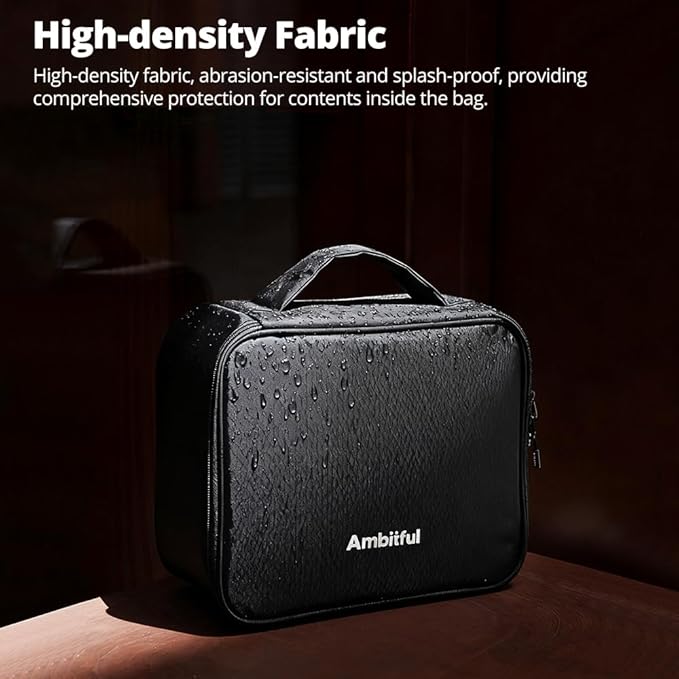 AMBITFUL Carrying Bag Zoom P7 S for Photography Equipments with Large Capacity, Multi-functional Storage Case for Mini Drone and Other Accessories,with Thick Sponges and Interial Mesh Layer