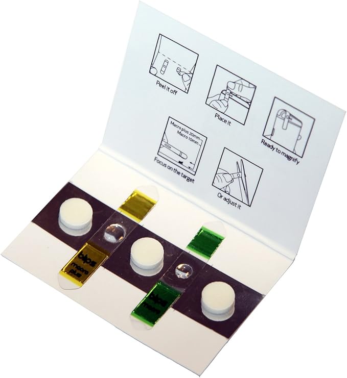 Blips Macro Kit - mini-Lenses for Smartphone and Tablet