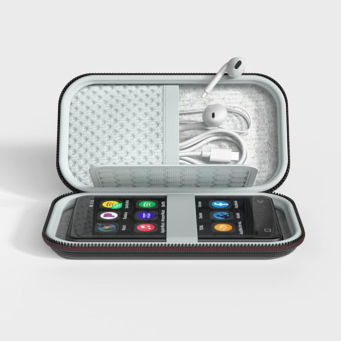 MP3 MP4 Player Case for Innioasis MP3 Player 4 inch Full Screen Touch G1 Music Player Fit for Earbuds, USB Cable, Memory Card