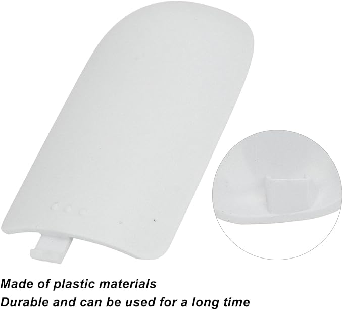 Battery Cover Replacement for Mini 12 Instant Camera, Lightweight Battery Side Cover Accessories, Camera Case (White)
