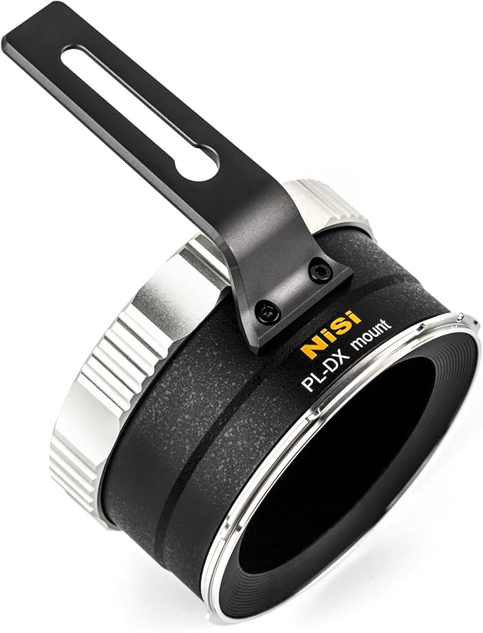 NiSi- Athena PL-DJI DX Lens Adapter - High Precision Converter for Using PL Lenses on DJI DX Mount Cameras - Enhanced Cinematic Performance and Creative Flexibility - Camera & Photography Accessories