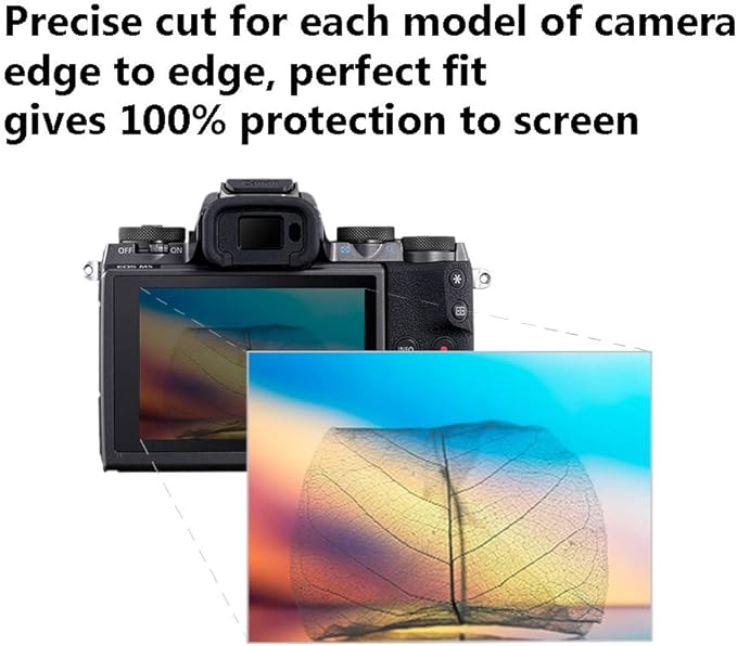 kinokoo Tempered Glass Film for Leica S Crystal Clear Film Leica S Screen Protector Bubble-free/Anti-scratch(2 pack)