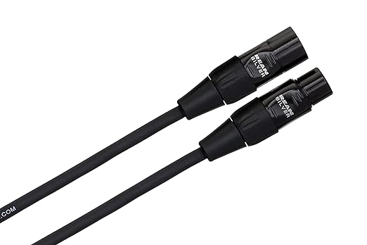 Hosa HMIC-005 Pro Microphone Cable, REAN XLR3F to XLR3M, 5 Feet