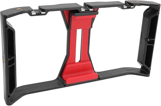 Acouto Phone Video Rig Stabilizer Smartphone Stabilizer with 1/4 Inch Screw Hole Live Broadcast Filmmaking Video Recording Phone Cell & AccessoriesAccessoriesPhoto &
