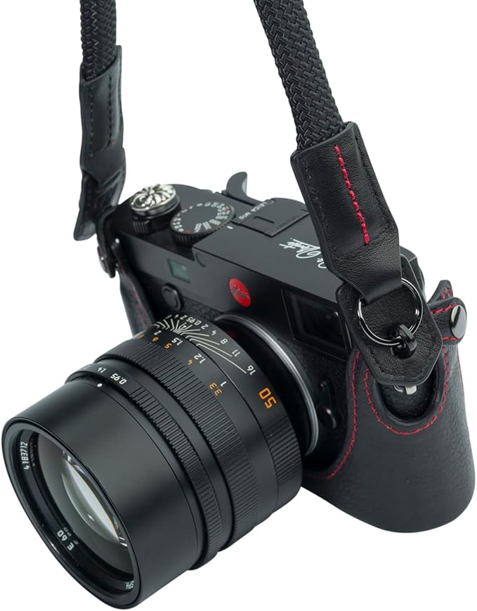 Vi Vante Camera Quick Release Set for Cameras w/Round Strap lugs Titanium Rings