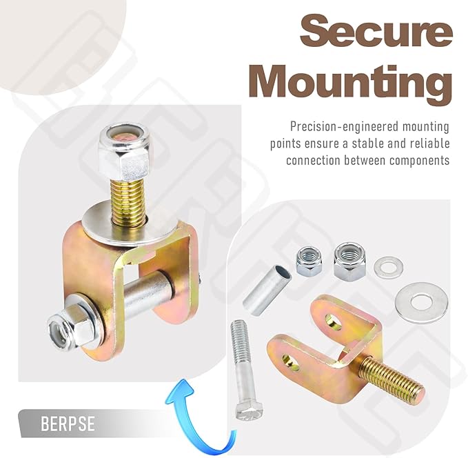 690001 Shock Adapter Mount to Eyelet Conversion Mounts - Heavy Duty Steel