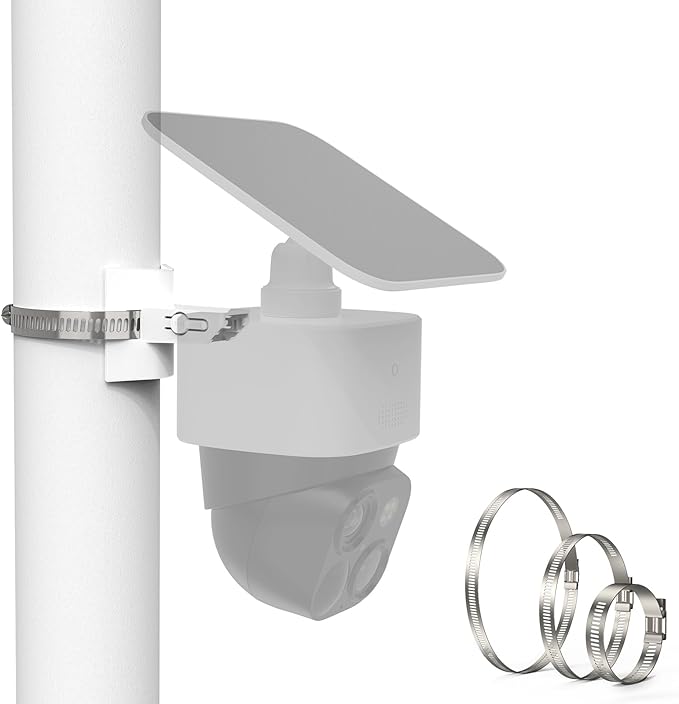 TIUIHU Camera Pole Mount for Eufy Security SoloCam S340/Eufy Security SoloCam E30,Camera Wall Mount for Eufy Security SoloCam