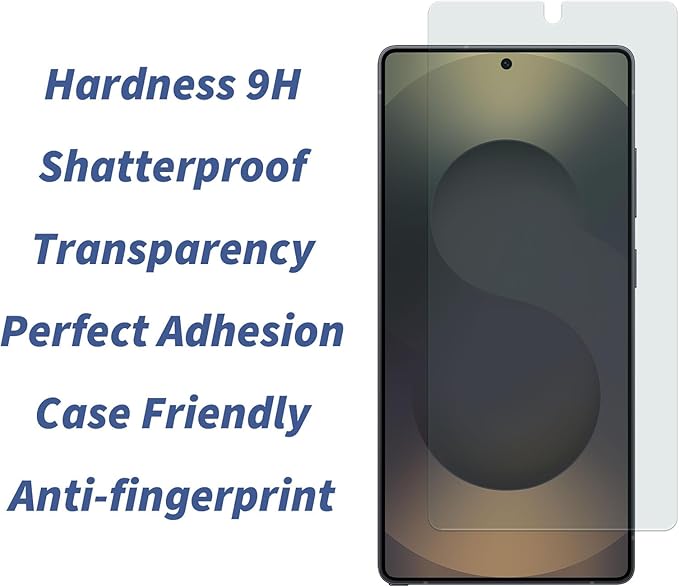 XIGTAISEM 3+2Pack for Samsung S25Ultra Screen Protector,[6.9 inch Display] 3Pack Screen Protector and 2 Set Camera Lens Protector,2.5D Curved Edges, Case Friendly Tempered Glass Film,[9H Hardness]