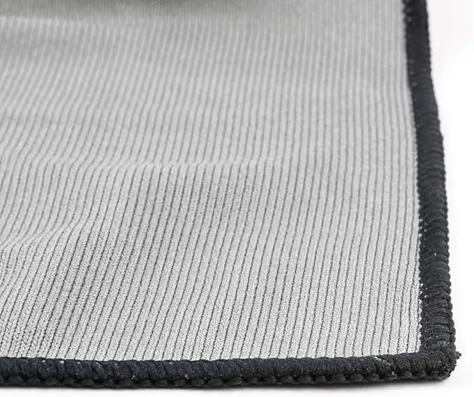 SGCB Car Microfiber Glass Cleaning Cloth Towel, 16”x16” Double-Purposed Car Window Windshield Wash Detailing Towel, Lint & Streak Free Quick Clean for Car Window Chrome Mirror LCD Screen