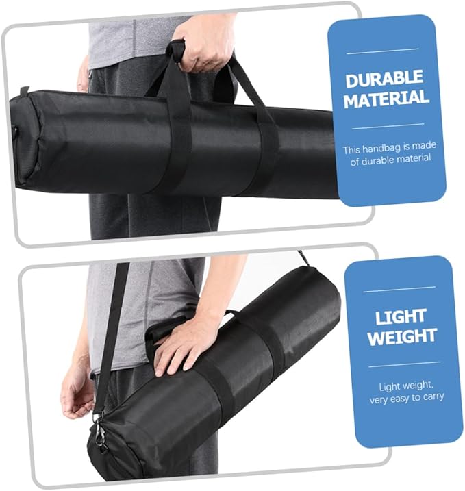 STOBOK Thick Foam Padded Tripod Bag Handle and Shoulder Strap for Photographers Portable Lighting Equipment Storage Case Suitable for Travel and Outdoor Use