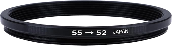 Marumi 907088 Step Down Ring 55mm to 52mm Filter Diameter Conversion Adapter