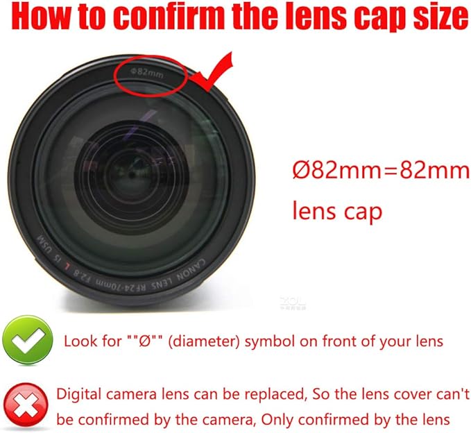 82mm-77mm Step Down Ring [82mm Lens to 77mm Filter], FANZR Camera Lens Filter Adapter Ring Lens, Premium Aluminum (2 Pack)