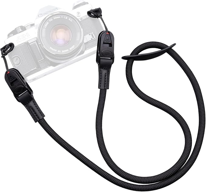 Camera Strap Rope,Quick Release Vintage Cute QD Nylon Neck Shoulder Straps for Photographers Film DSLR