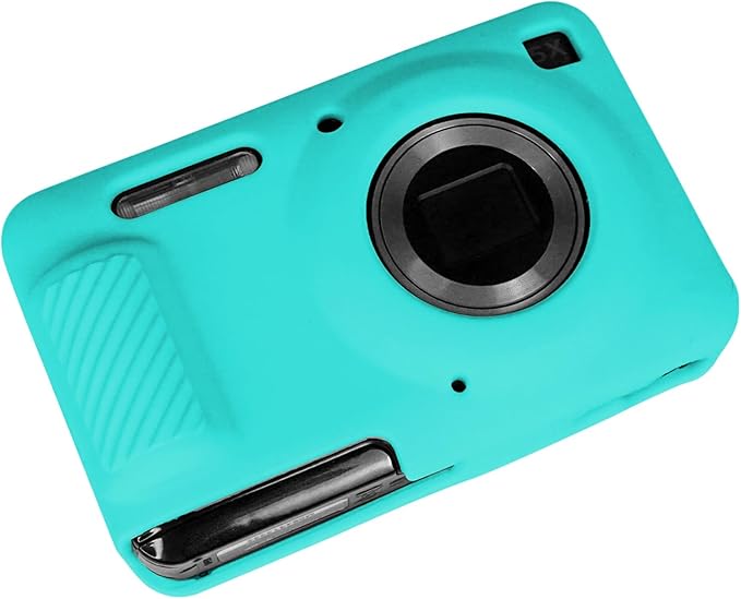 Easy Hood Camera Case for Kodak PIXPRO FZ55, Soft Silicone Cover Anti-Scratch Slim Fit FZ55 DSLR Camera Sleeve Body Skin Travel Protective Case, Blue