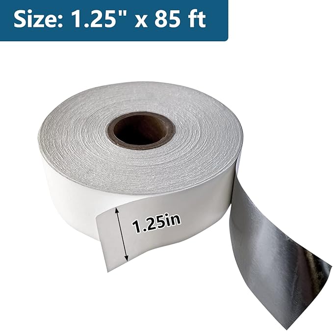 Lineco Archival Self-Adhesive Frame Sealing Tape. Acid-Free, Non-Yellowing Tape, for Seal Framing Backs, DIY, Crafts, White, 1.25" x 85 ft. Pack of 1