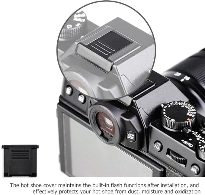 2 Pack Micro 4/3 Mount Body Cap & Rear Lens Cover for Olympus OM-5 OM-5II OM-3 OM-1 OM-1II E-M1 E-M5 E-M10 E-M1X Pen E-PL10 E-PL9 E-PL8 Panasonic G9 G7 G85 G95 GH7 GH6 GH5 GX9 GX8 GX85 GF9 GF10& More