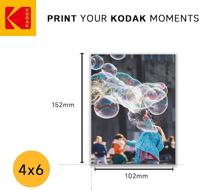 KODAK Photo Fabric Stick Ups 4x6"