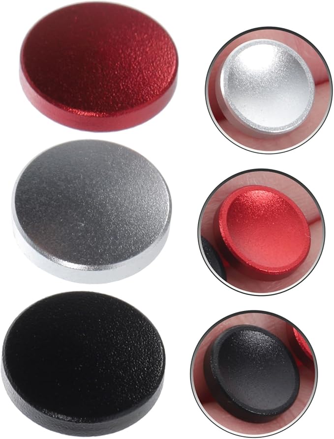 3Pcs Aluminum Alloy Camera Shutter Release Buttons Soft for Enhanced Photography Control Elegant and Durable Compatible with Camera Models