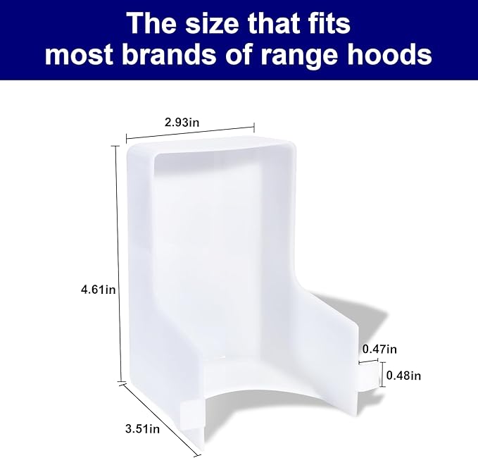 Range Hood Light Lens Cover S99110437 for Broan Nutone 40000 41000 42000 3500 3900 Series Range Hood and Replaces 88169 E2099110437 S99110437 AP3379470, Fits Nutone, Kenmore Range Hoods and more