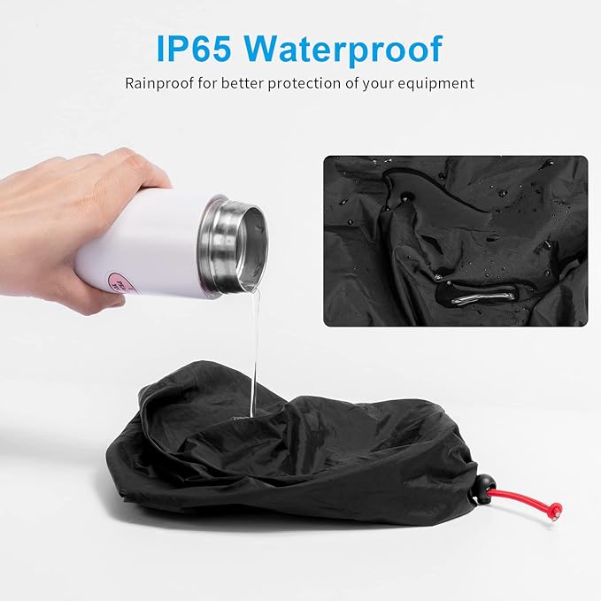 FOMITO Camera Rain Cover Coat Storage Bag Protector Rainproof Waterproof for Canon Nikon Sony
