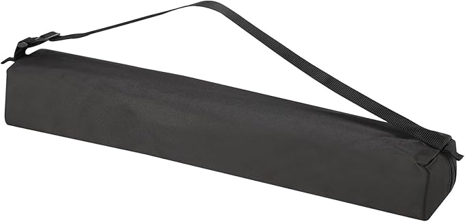 PATIKIL 23.62"x3.94" Tripod Carrying Case, 1Pack Oxford Cloth Padded Tripod Bag with Handles for Light Stands Tripod Photography Accessories, Black