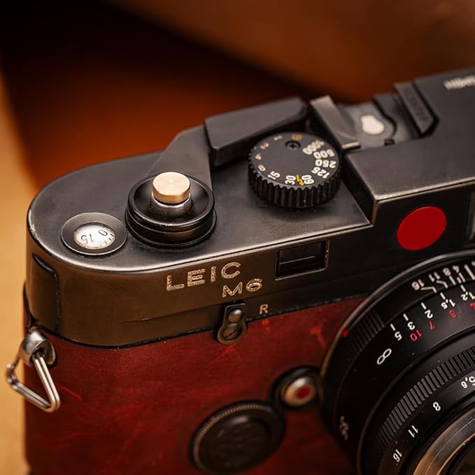 Camera MINI Metal Shutter Button for Leica D-LUX8/Q/Q3/M3/M6/MP for Fuji X100V/X100VI/X-T5/X-T4/X-T30/X-T20/X-T10 Camera Accessories