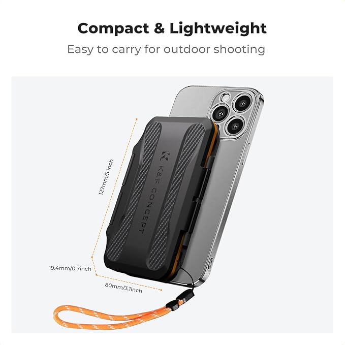 K&F CONCEPT 36 Slots Memory Card Case with 4-in-1 Card Reader, Anti-Shock Card Carrying Storage Case for 24 Micro SD/TF/, 12 SD/SDXC/SDHC Cards