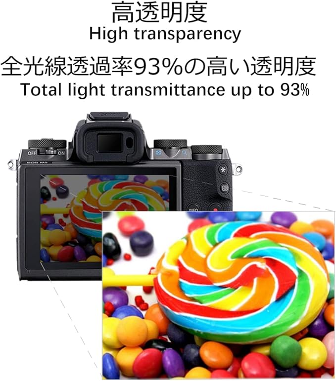 kinokoo Tempered Glass Film for Leica M-Monochrom Crystal Clear Film Leica M Monochrom Screen Protector Bubble-free/Anti-scratch(2 pack)
